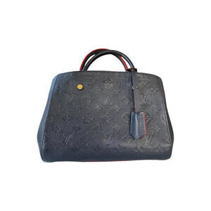 Louis Vuitton Navy Montaigne BB Bag